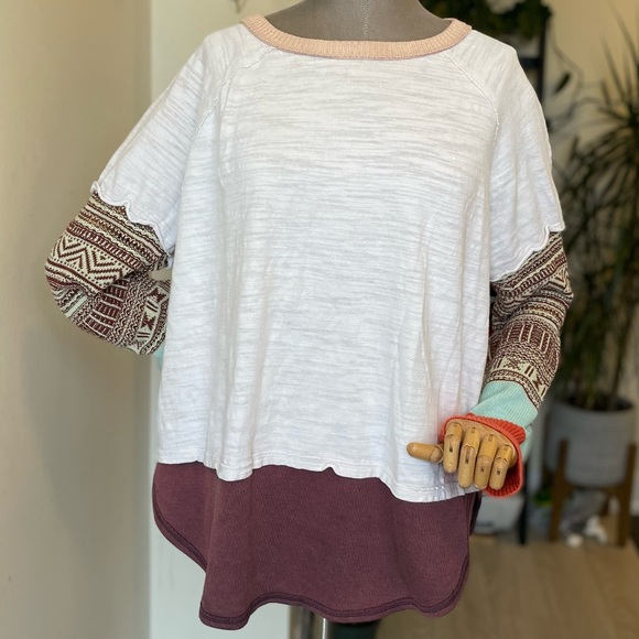 Free People Long Sleeve Shirt - Size S - Picture 2 of 6